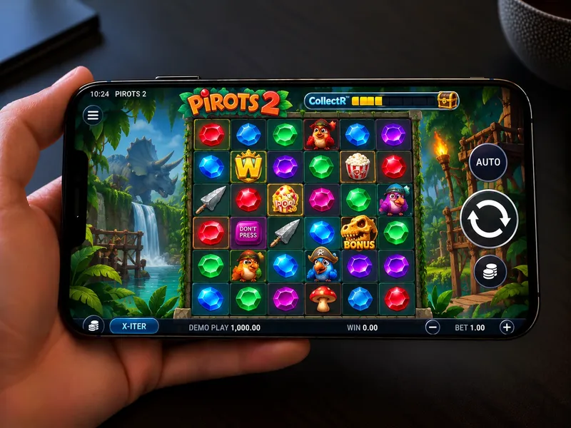 Pirots 2 op een smartphone